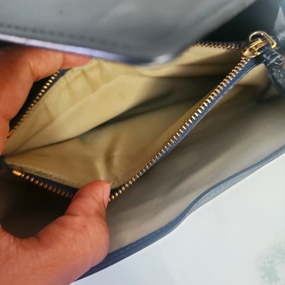 CHLOÉ BLACK LEATHER SUEDE ENVELOPE WALLET RTL $689 - Picture 6 of 6